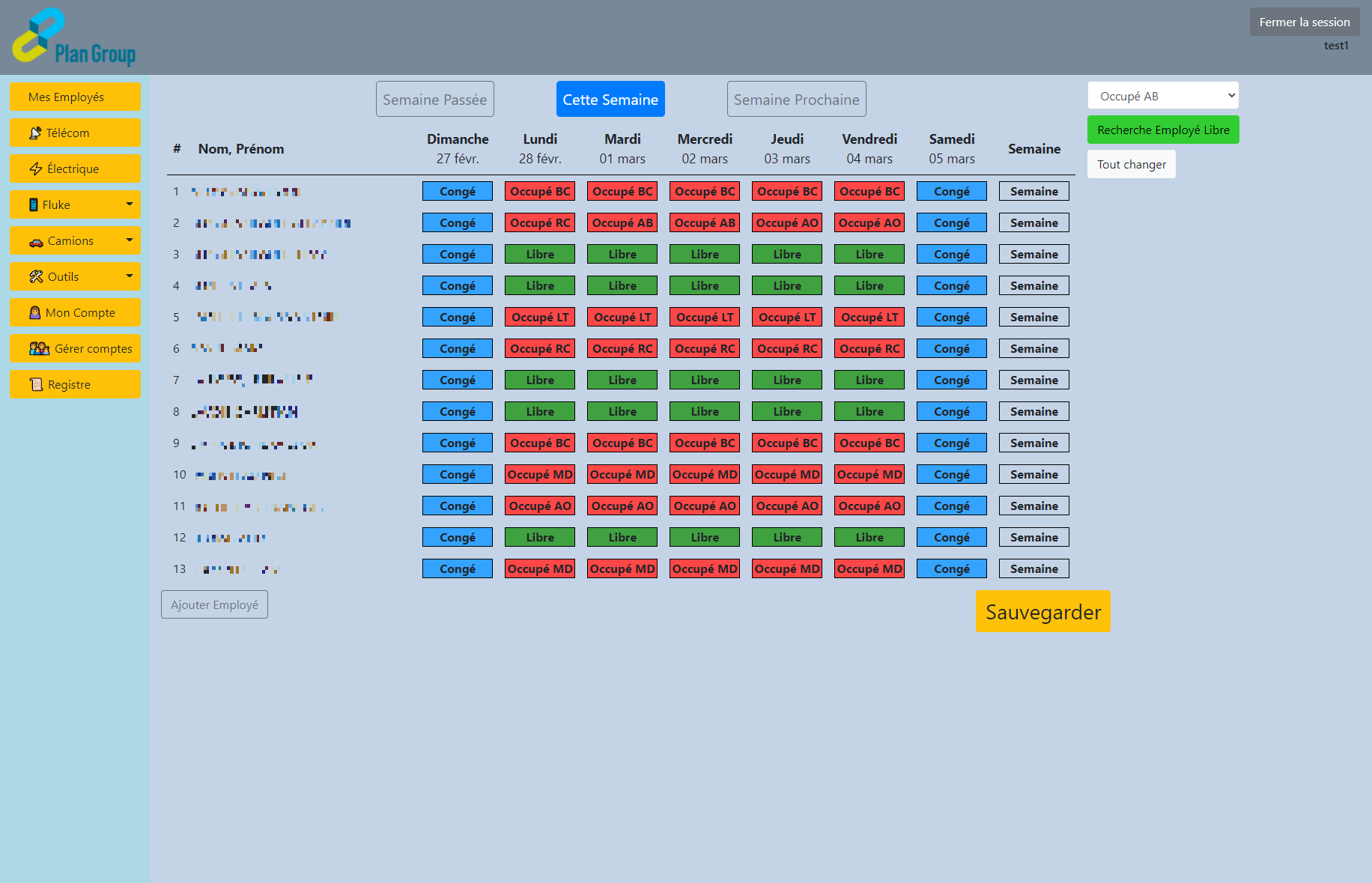 Custom web app for construction company